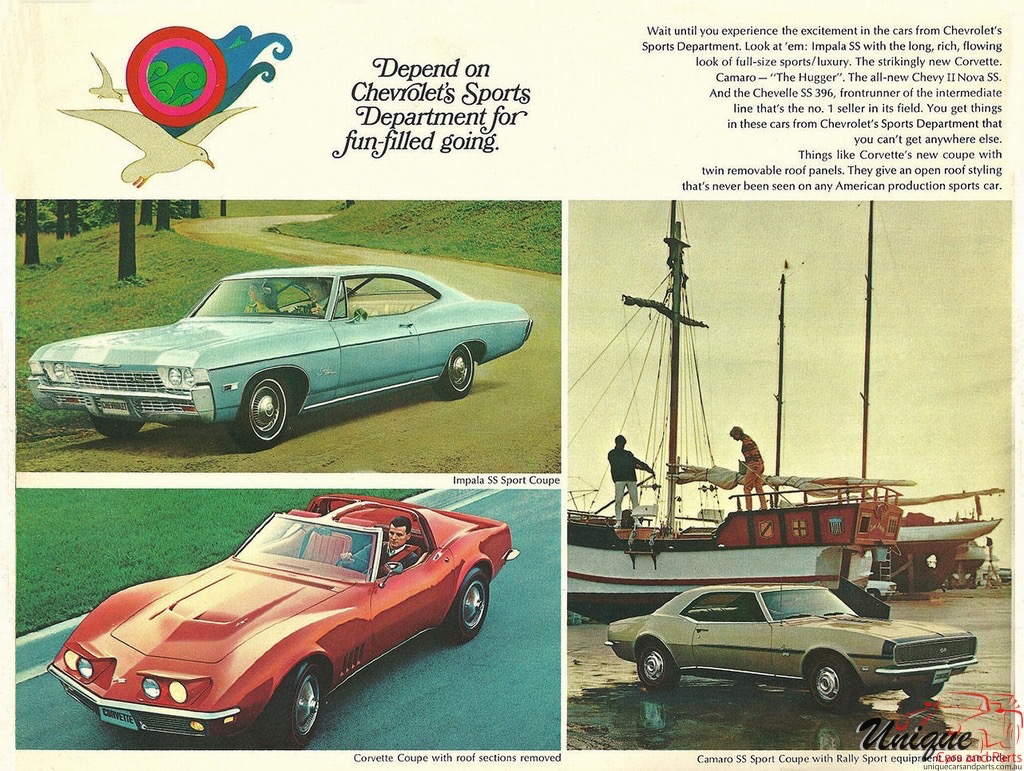 1968 Chevrolet Full-Line Brochure Page 13